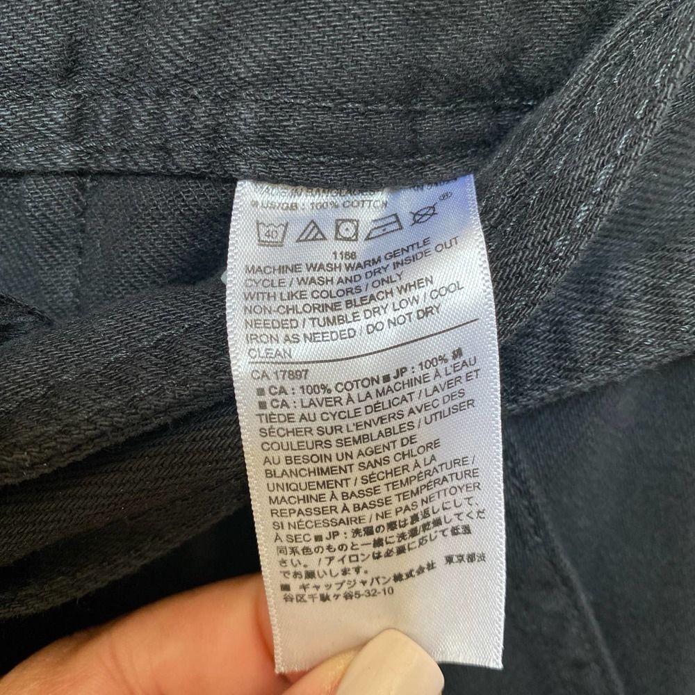 NWT BANANA REPUBLIC FACTORY Utility Denim Cargo Pant, size 6 - Picture 8 of 11